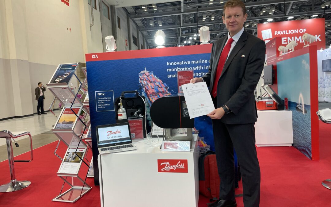 Danfoss IXA Secures Ministry Approval for MES 1001 MARPOL at KORMARINE 2023